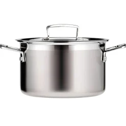 Le Creuset 3-Ply Stainless Steel Deep Casserole - 24cm