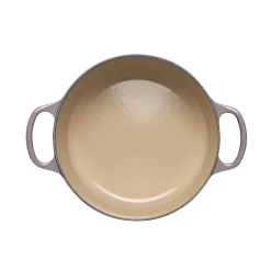 Le Creuset Signature Cast Iron 24cm Round Casserole - Flint