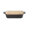 Le Creuset Signature Cast Iron 33cm Rectangular Roaster - Satin Black