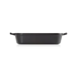 Le Creuset Signature Cast Iron 33cm Rectangular Roaster - Satin Black