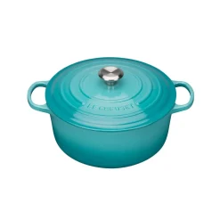 Le Creuset Signature Cast Iron 20cm Round Casserole - Teal