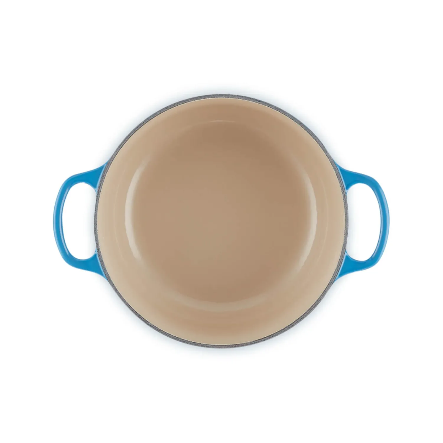 Le Creuset Signature Cast Iron 20cm Round Casserole - Azure