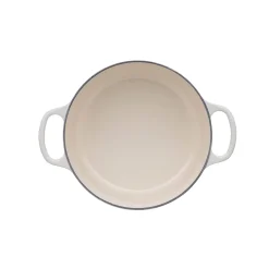 Le Creuset Signature Cast Iron 22cm Round Casserole - Meringue