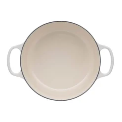 Le Creuset Signature Cast Iron 26cm Round Casserole - Meringue