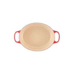 Le Creuset Signature Cast Iron 31cm Oval Casserole - Cerise