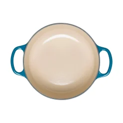 Le Creuset Signature Cast Iron 20cm Round Casserole - Deep Teal