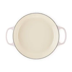 Le Creuset Signature Cast Iron 30cm Shallow Casserole - Shell Pink