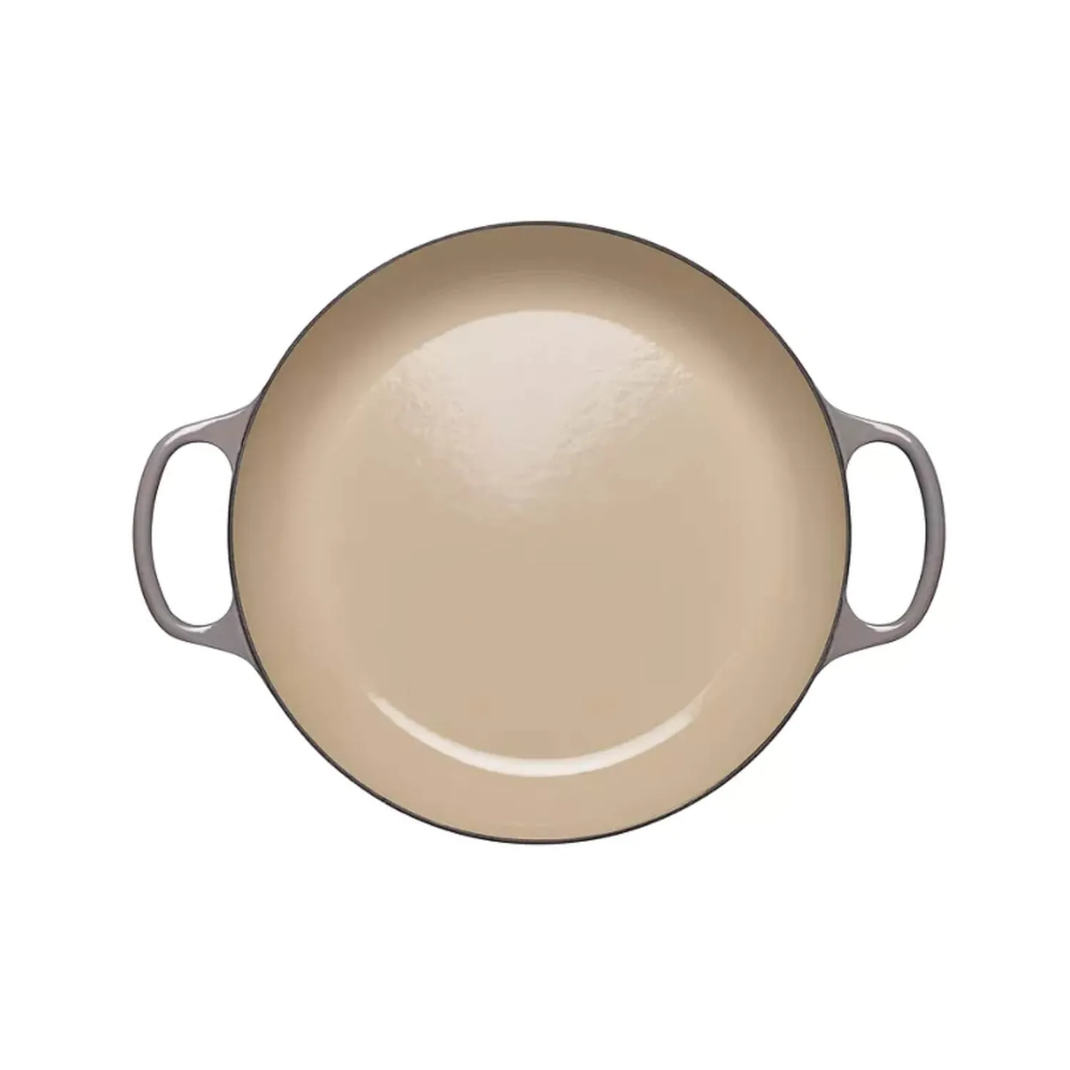 Le Creuset Signature Cast Iron 30cm Shallow Casserole - Flint