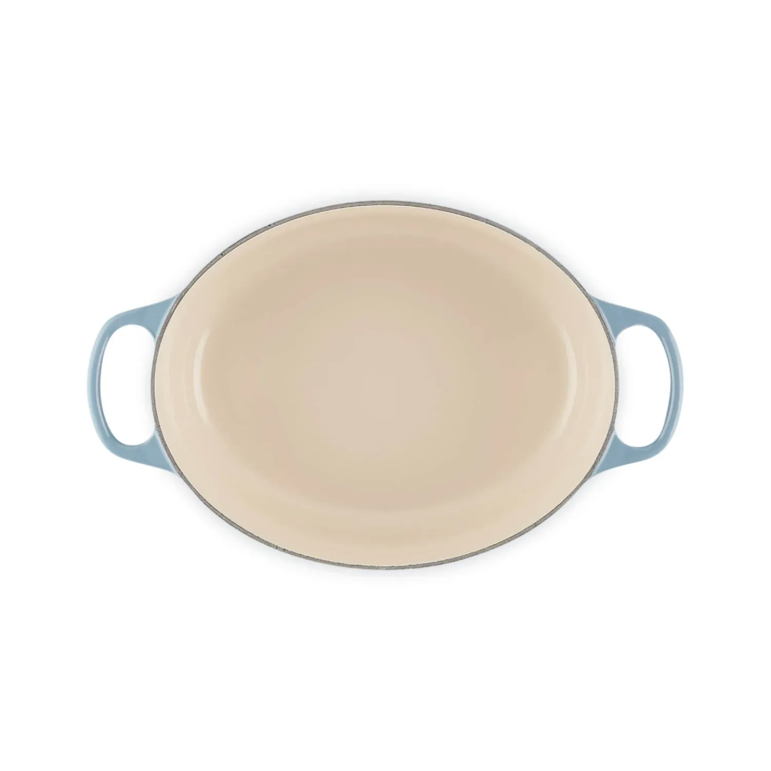 Le Creuset Signature Cast Iron 29cm Oval Casserole - Chambray