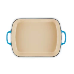 Le Creuset Signature Cast Iron 33cm Roaster - Azure