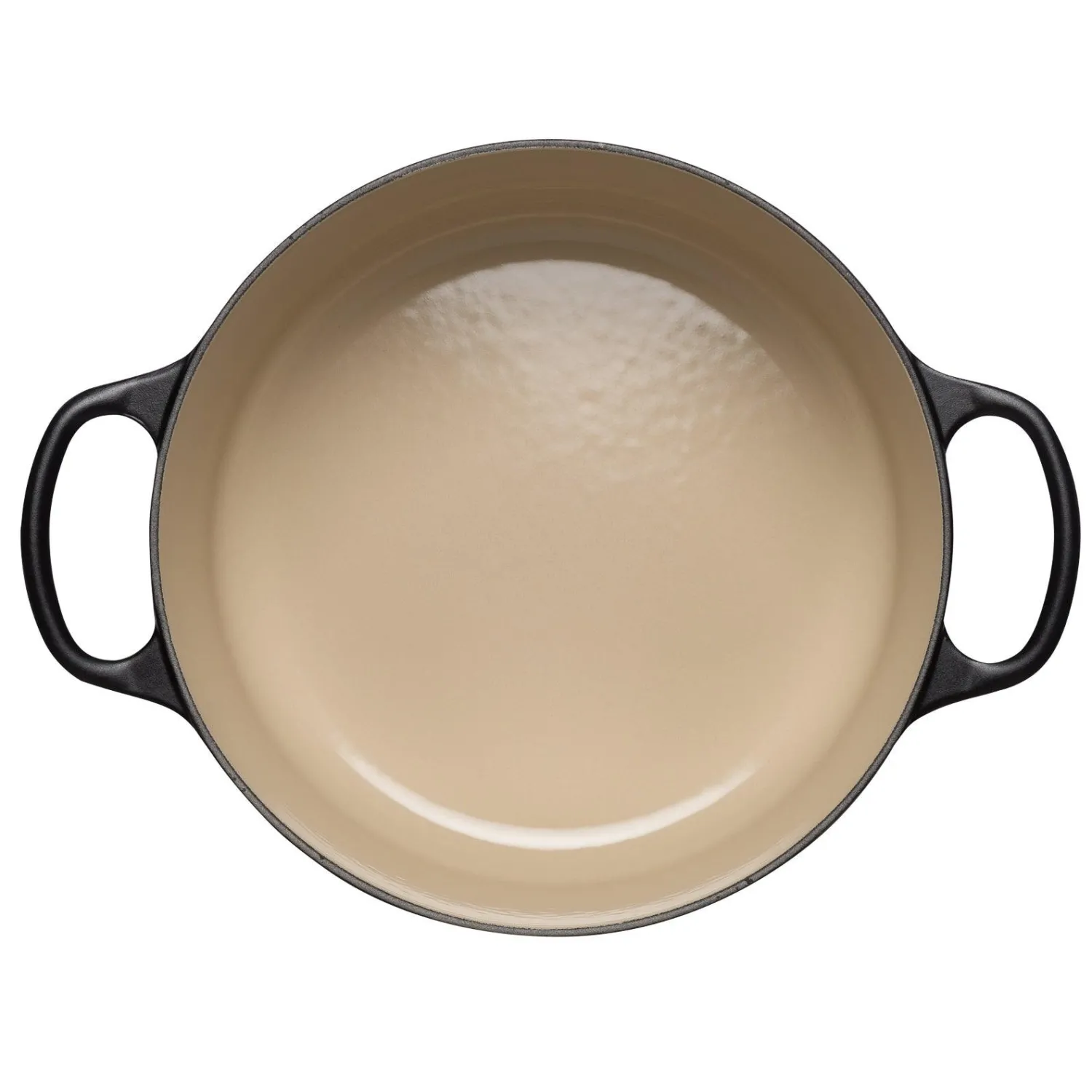 Le Creuset Signature Cast Iron 28cm Round Casserole - Satin Black