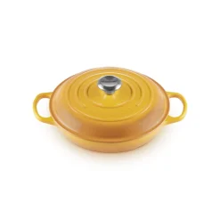 Le Creuset Signature Cast Iron 26cm Shallow Casserole - Nectar