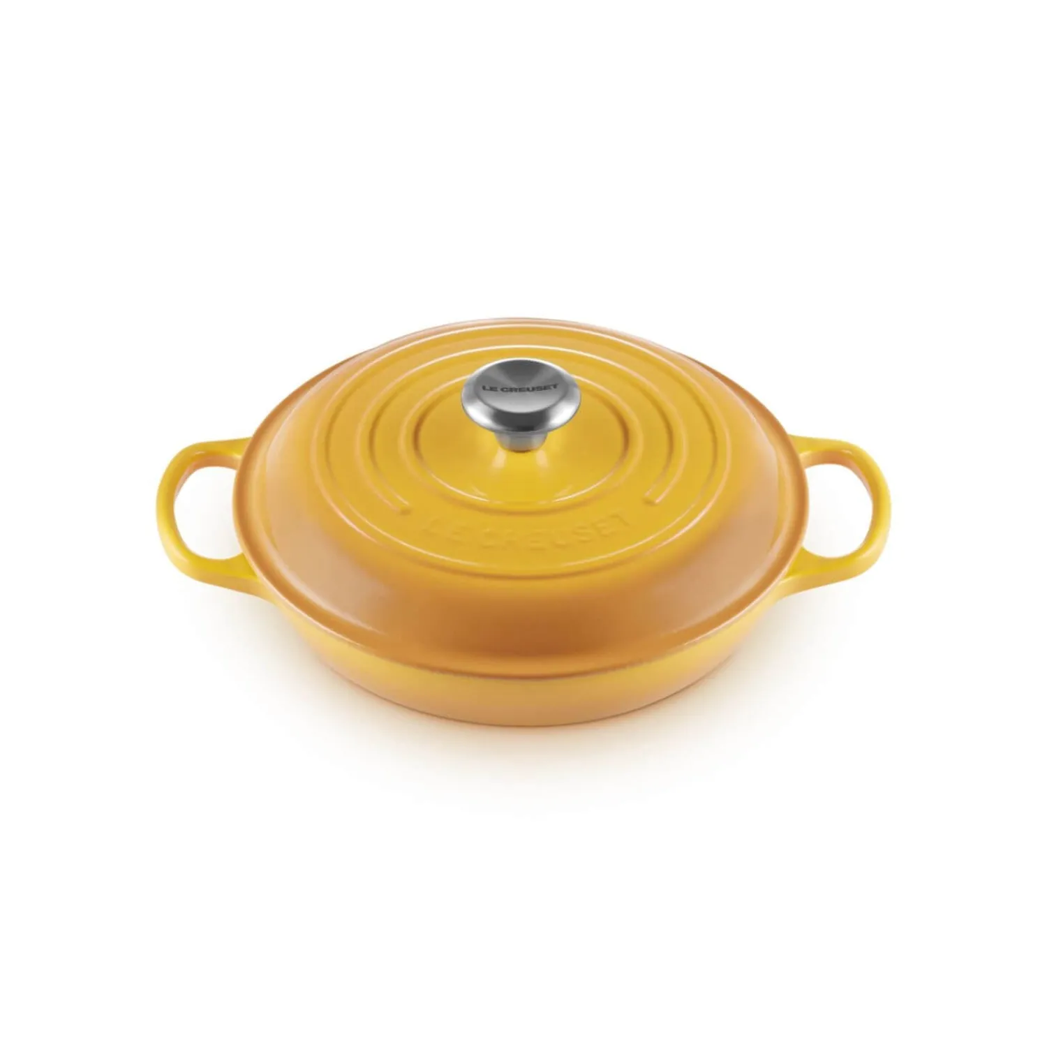 Le Creuset Signature Cast Iron 26cm Shallow Casserole - Nectar