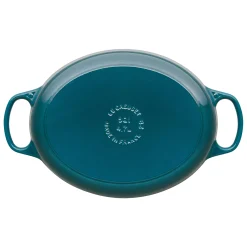 Le Creuset Signature Cast Iron 27cm Oval Casserole - Deep Teal