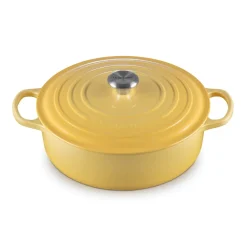 Le Creuset Signature Cast Iron 30cm Round Risotto Pot / Casserole - Camomille