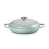 Le Creuset Signature Cast Iron 26cm Shallow Casserole - Sea Salt