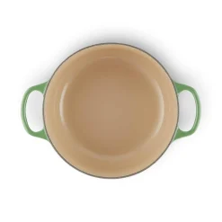Le Creuset Signature Cast Iron 20cm Round Casserole - Bamboo Green