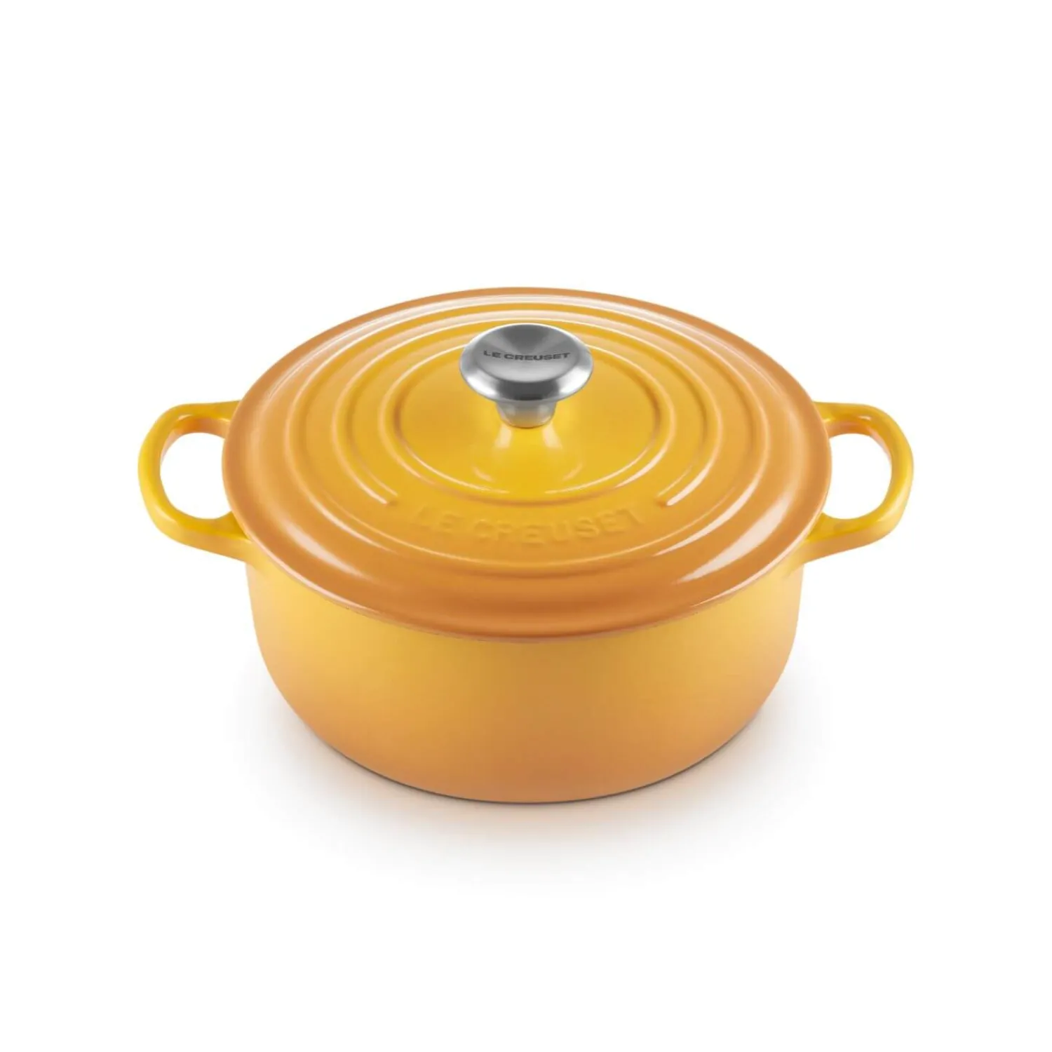 Le Creuset Signature Cast Iron 20cm Round Casserole - Nectar