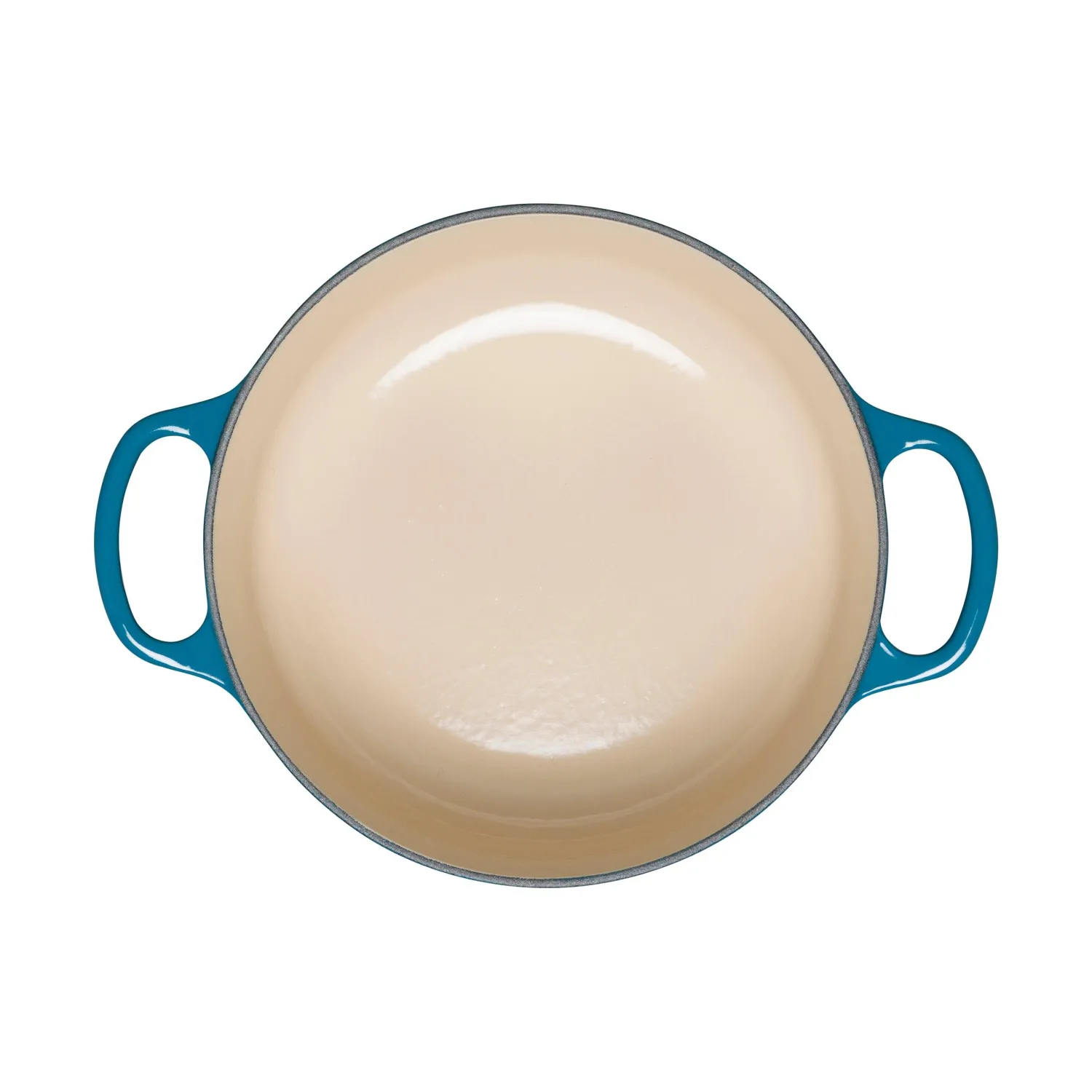 Le Creuset Signature Cast Iron 24cm Round Casserole - Deep Teal