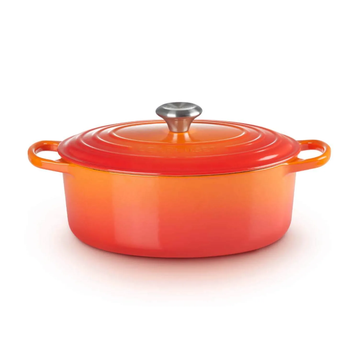 Le Creuset Signature Cast Iron 31cm Oval Casserole - Volcanic