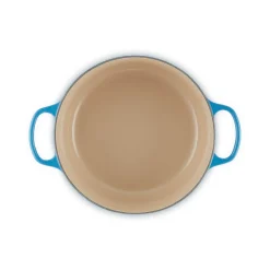 Le Creuset Signature Cast Iron 28cm Round Casserole - Azure