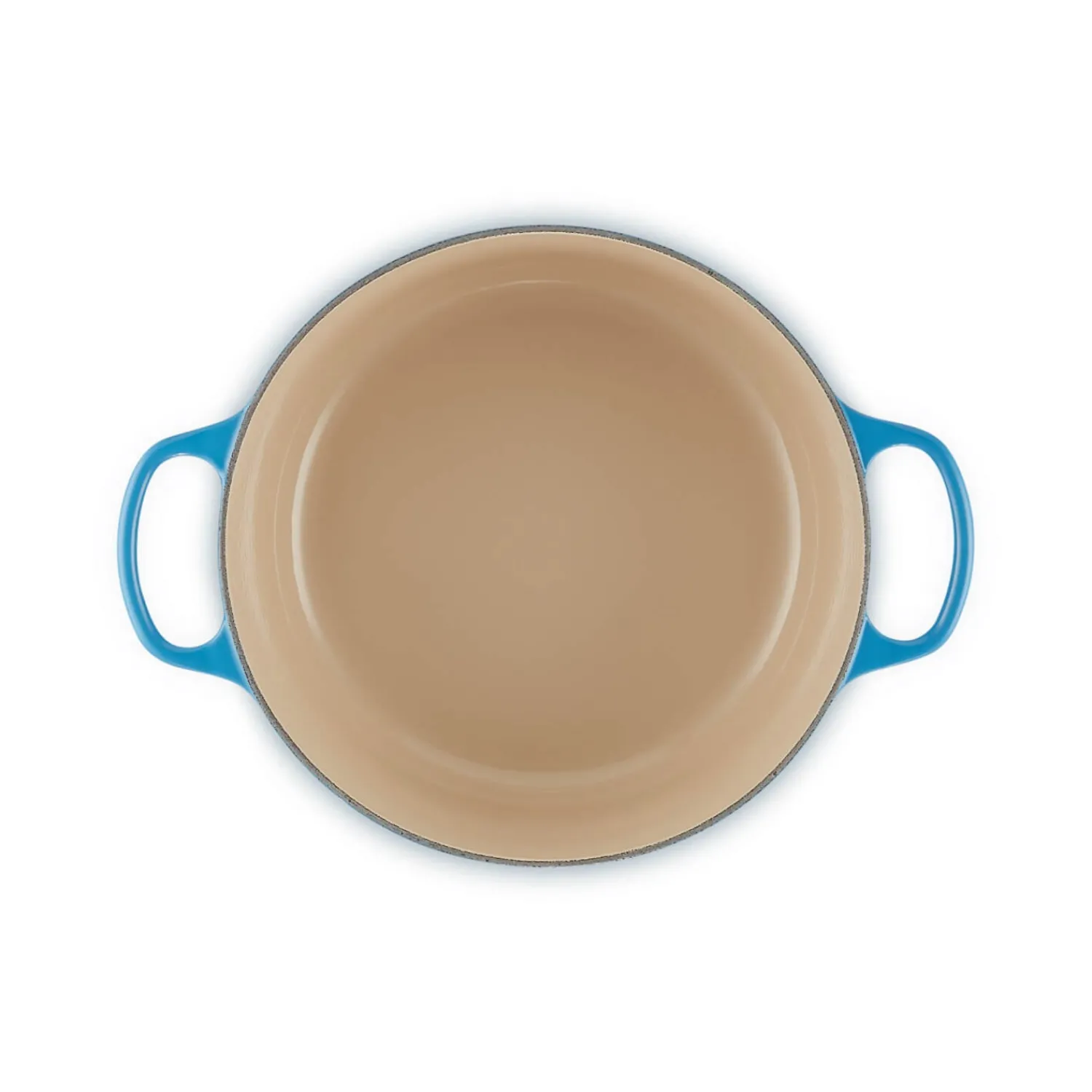 Le Creuset Signature Cast Iron 28cm Round Casserole - Azure