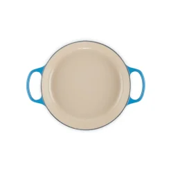 Le Creuset Signature Cast Iron 26cm Shallow Casserole - Azure