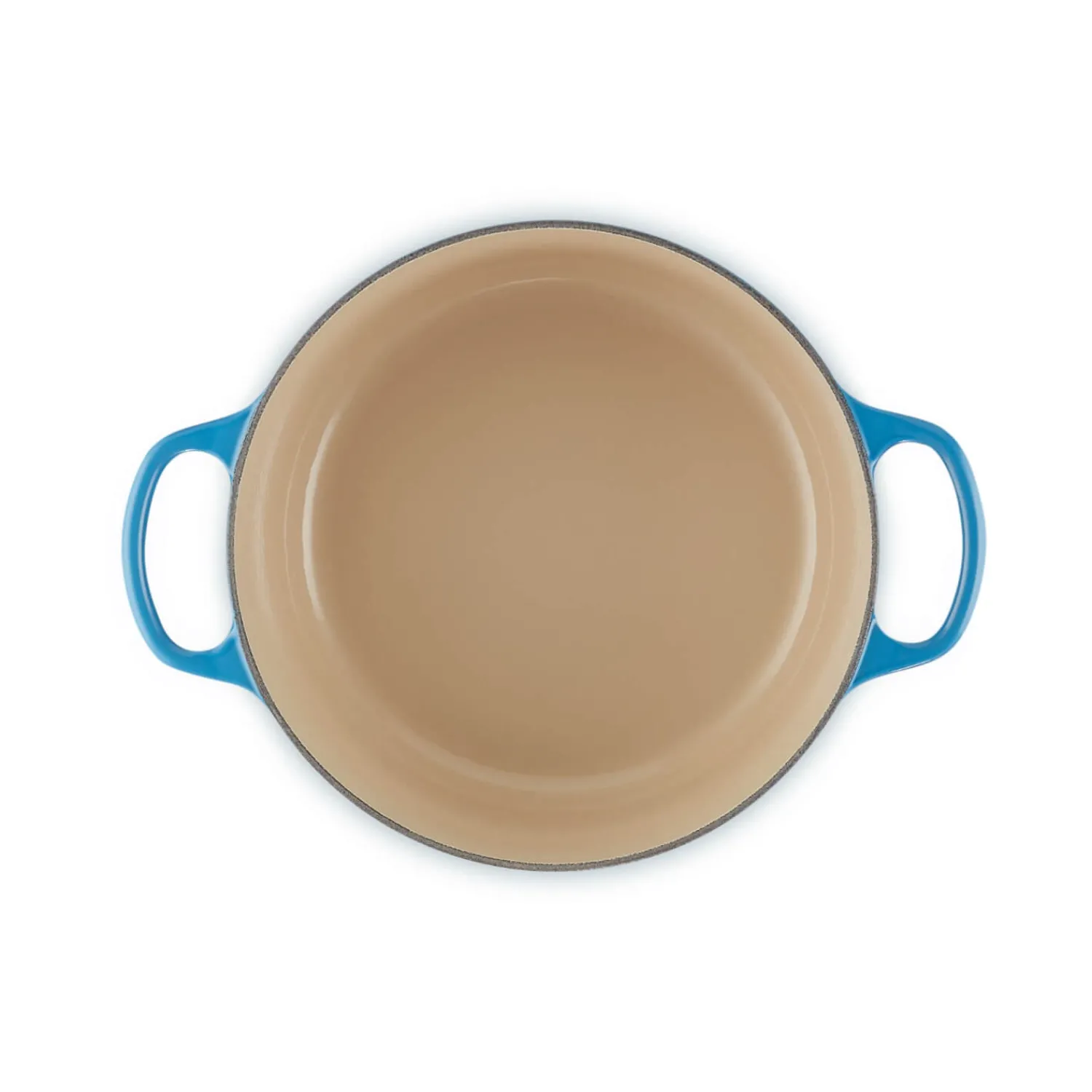 Le Creuset Signature Cast Iron 24cm Round Casserole - Azure