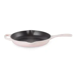 Le Creuset Signature Cast Iron 23cm Round Skillet - Shell Pink