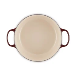Le Creuset Signature Cast Iron 28cm Round Casserole - Garnet