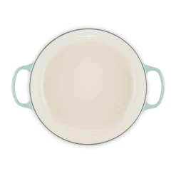 Le Creuset Signature Cast Iron 30cm Shallow Casserole - Sea Salt