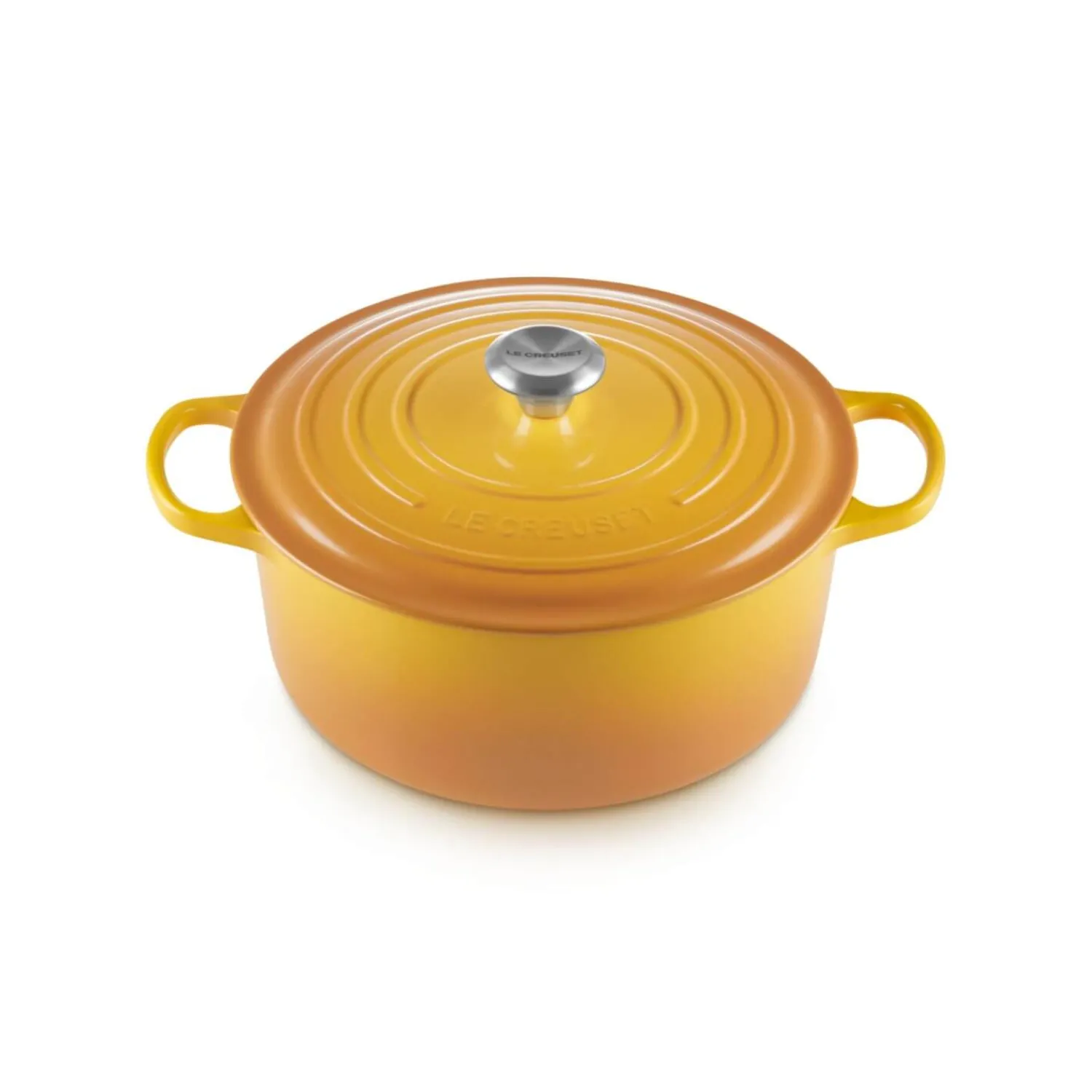 Le Creuset Signature Cast Iron 28cm Round Casserole - Nectar