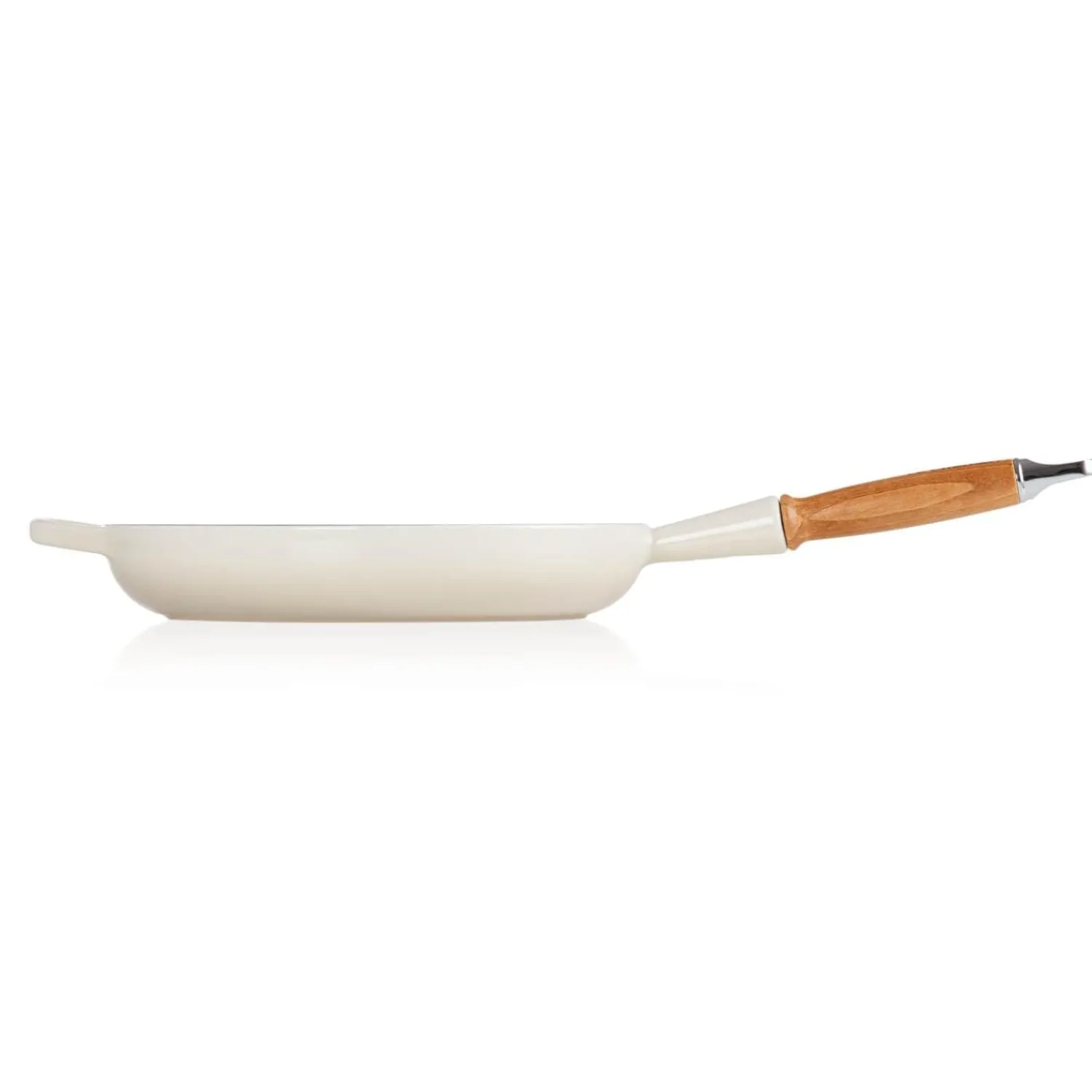 Le Creuset Signature Cast Iron 28cm Frying Pan - Meringue