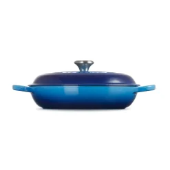 Le Creuset Signature Cast Iron 30cm Shallow Casserole - Azure