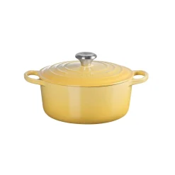 Le Creuset Signature Cast Iron 20cm Round Casserole - Camomille