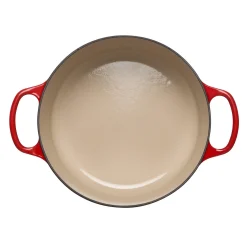 Le Creuset Signature Cast Iron 20cm Round Casserole - Cerise