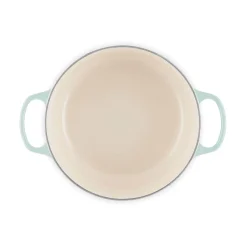 Le Creuset Signature 26cm Cast Iron Round Casserole - Sea Salt