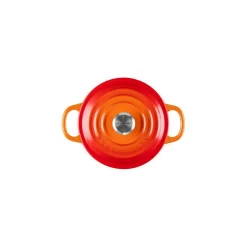 Le Creuset Signature 14cm Cast Iron Round Casserole - Volcanic