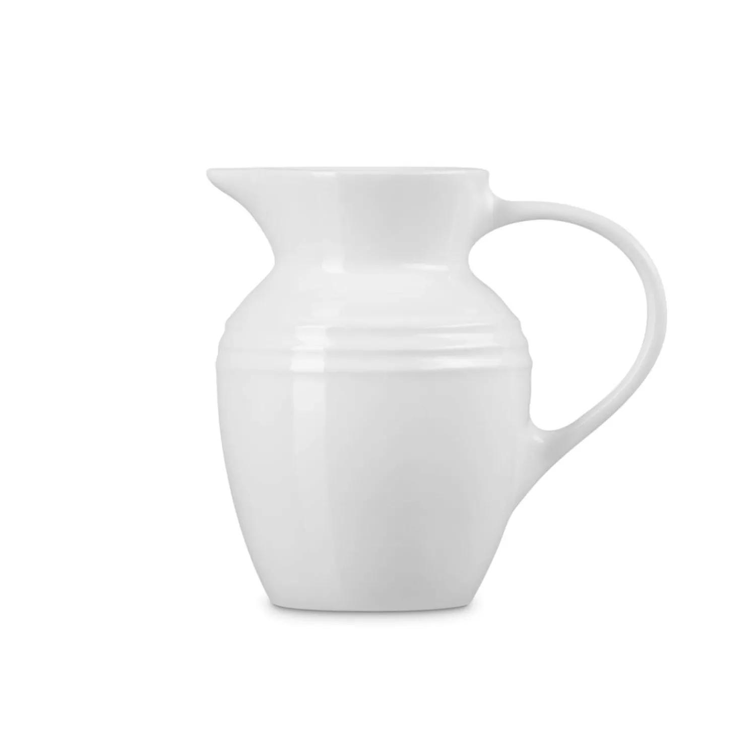 Le Creuset Stoneware Breakfast Jug - White