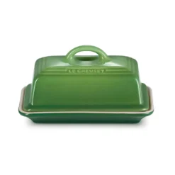 Le Creuset Stoneware Butter Dish - Bamboo Green