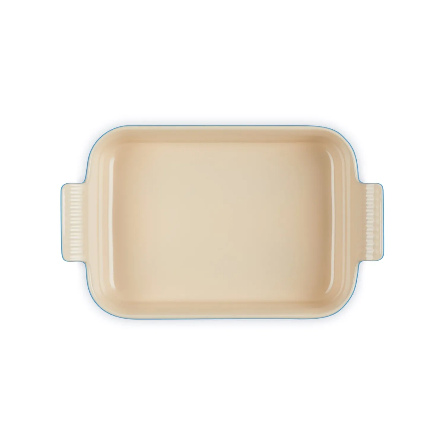 Le Creuset Stoneware Heritage 26cm Rectangular Deep Dish - Azure