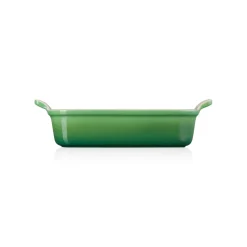 Le Creuset Stoneware Heritage 19cm Rectangular Deep Dish - Bamboo Green
