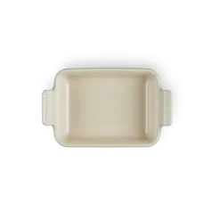 Le Creuset Stoneware Heritage 19cm Rectangular Deep Dish - Bamboo Green