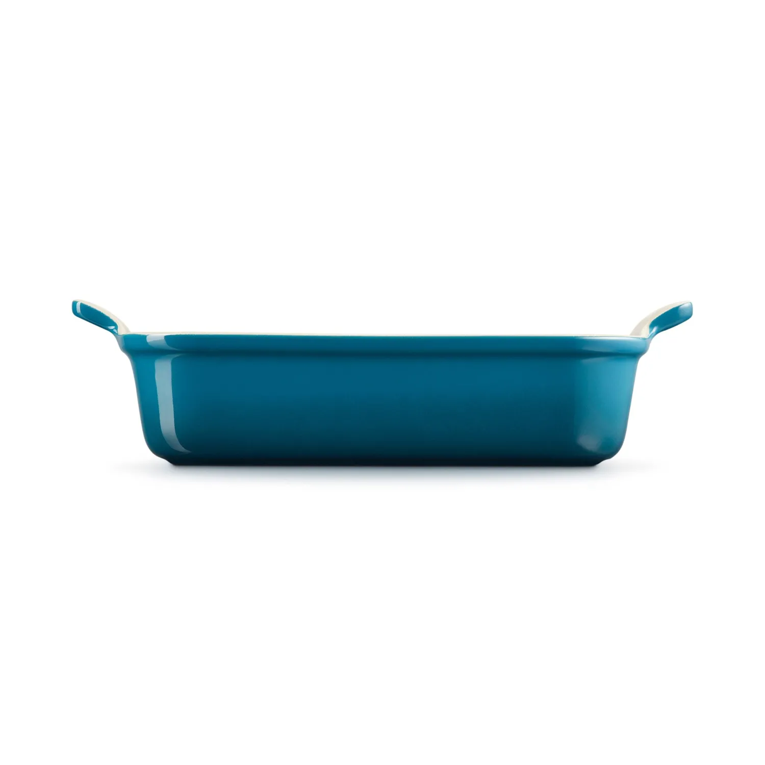 Le Creuset Stoneware Heritage 26cm Rectangular Deep Dish - Deep Teal