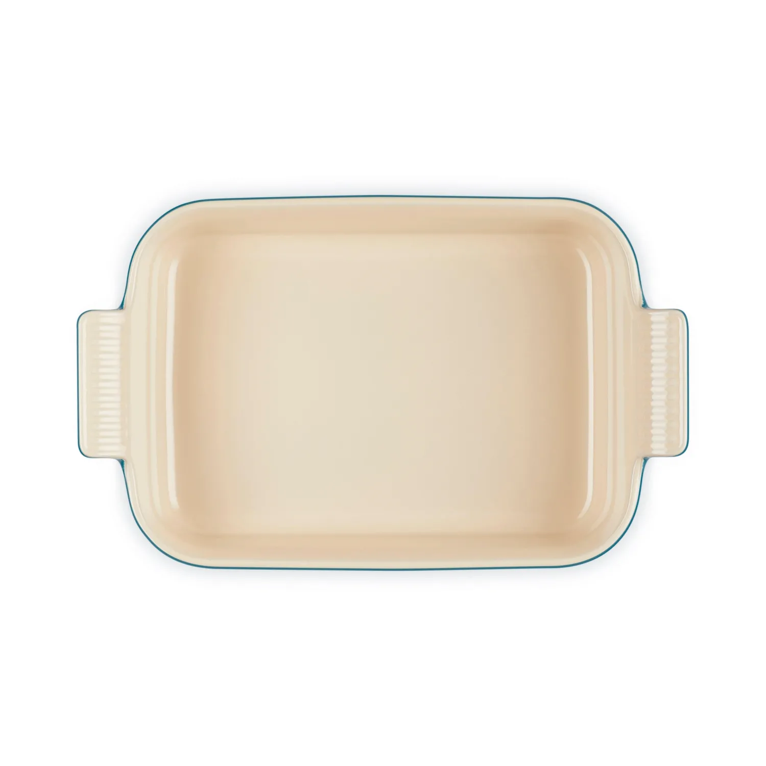 Le Creuset Stoneware Heritage 26cm Rectangular Deep Dish - Deep Teal
