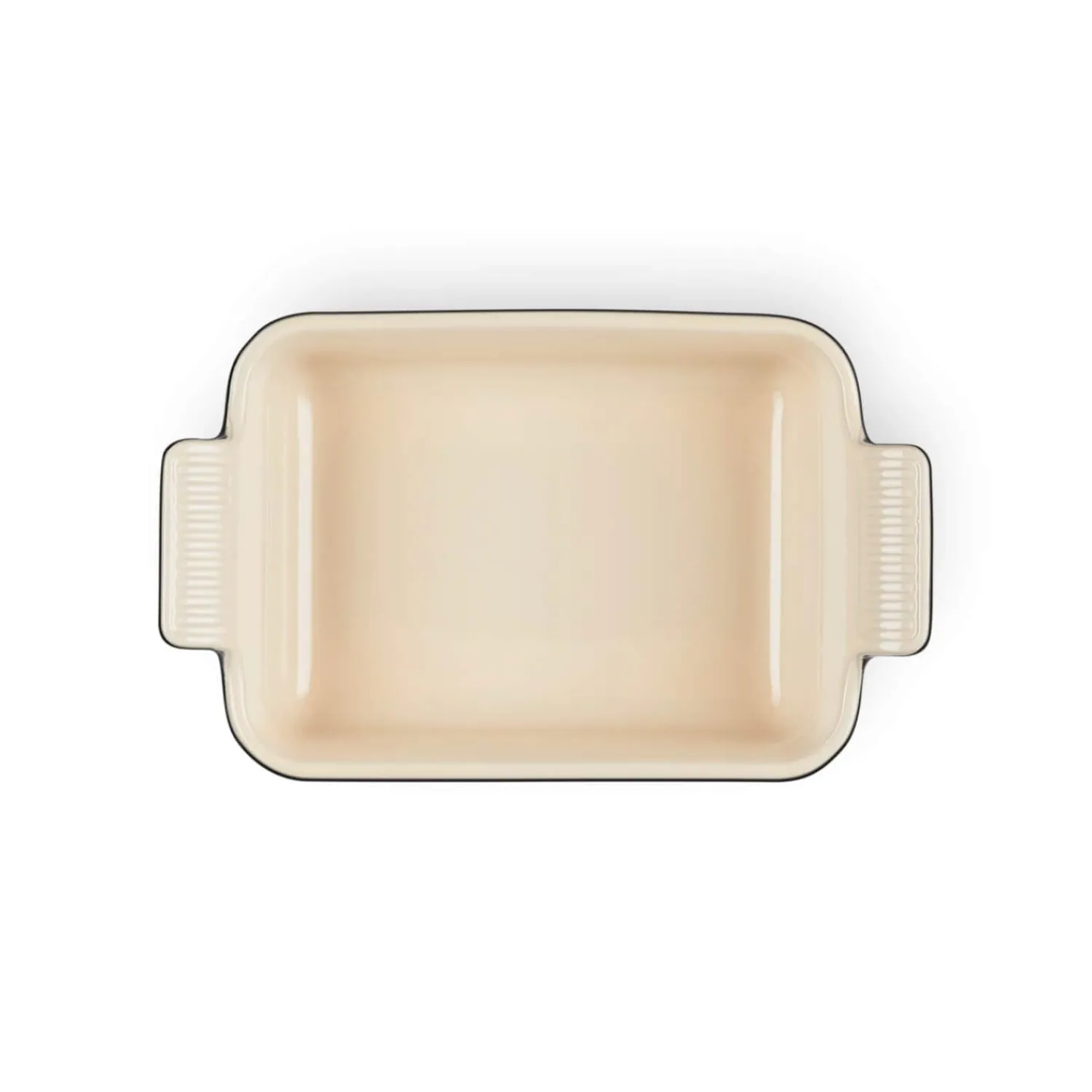 Le Creuset Stoneware Heritage 19cm Rectangular Dish - Matte Black
