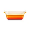 Le Creuset Stoneware Heritage 19cm Rectangular Deep Dish - Volcanic