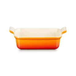 Le Creuset Stoneware Heritage 19cm Rectangular Deep Dish - Volcanic
