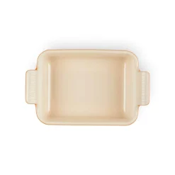 Le Creuset Stoneware Heritage 19cm Rectangular Deep Dish - Volcanic
