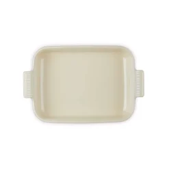Le Creuset Stoneware Heritage 32cm Deep Rectangular Dish - Shell Pink